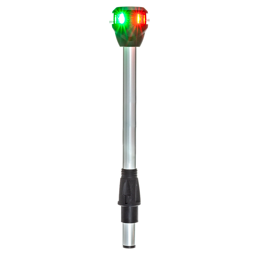 Attwood LightArmor Bi-Color Navigation Pole Light w/Task Light - Straight - 10" - Skoutley Outdoors LLC