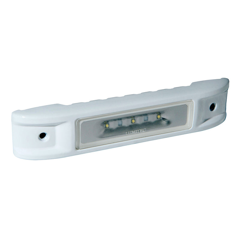 Load image into Gallery viewer, Lumitec Ibiza LED Engine Room Light - Blue/White Dimming - White Finish - Skoutley Outdoors LLC
