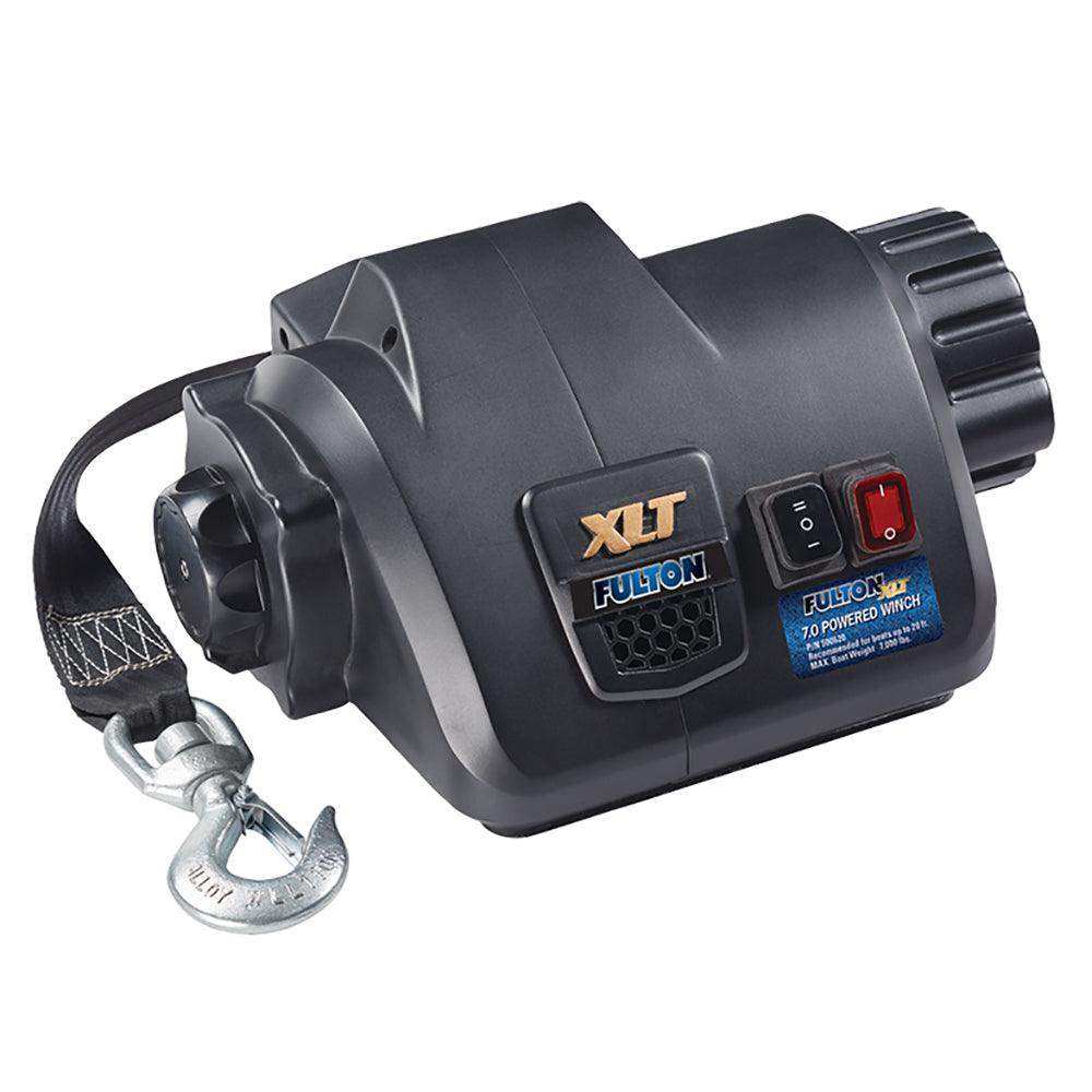 Fulton XLT 7.0 Powered Marine Winch w/Remote f/Boats up to 20' - Skoutley Outdoors LLC