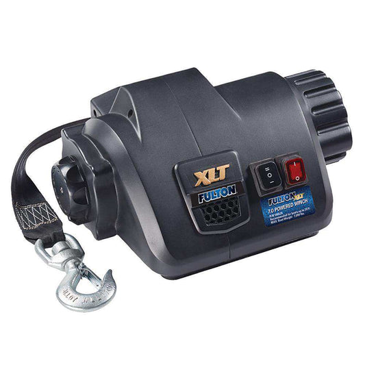 Fulton XLT 7.0 Powered Marine Winch w/Remote f/Boats up to 20' - Skoutley Outdoors LLC