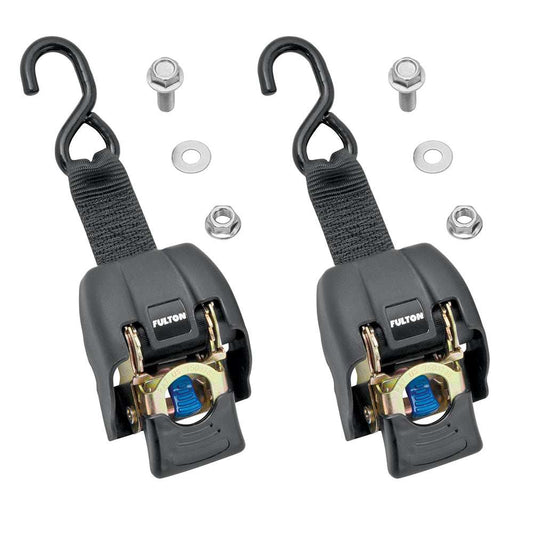Fulton Transom Ratchet Tie Down - 2" x 43" - 2-Pack - Skoutley Outdoors LLC
