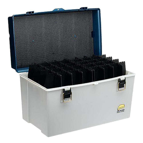 Plano Big Game Tackle Box - Silver/Blue Metallic - Skoutley Outdoors LLC