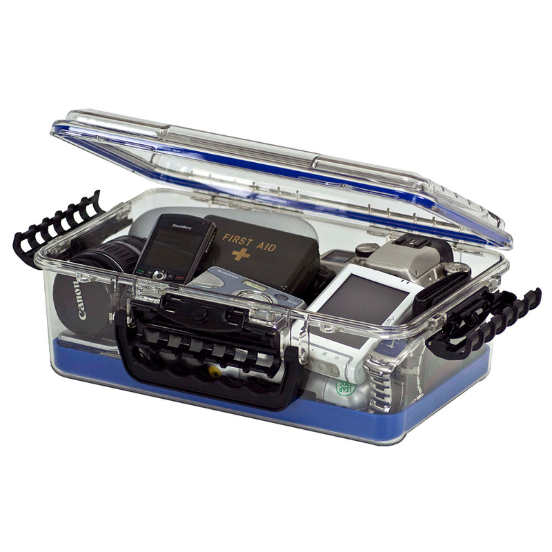 Load image into Gallery viewer, Plano Guide Series™ Waterproof Case 3700 - Blue/Clear - Skoutley Outdoors LLC
