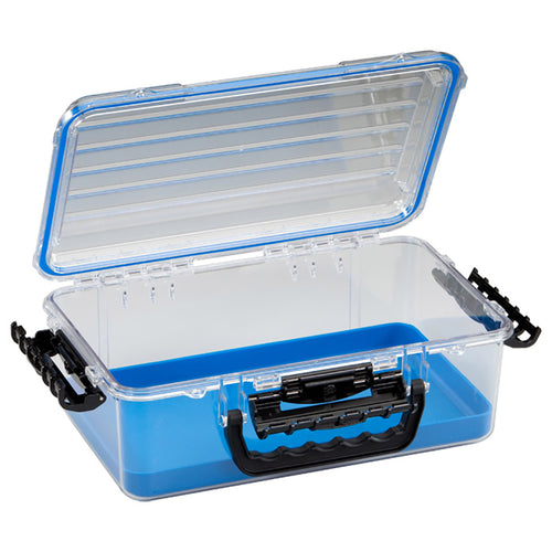 Plano Guide Series™ Waterproof Case 3700 - Blue/Clear - Skoutley Outdoors LLC