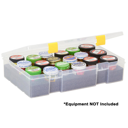 Plano ProLatch® Bait Container Stowaway® 3700 - Clear - Skoutley Outdoors LLC