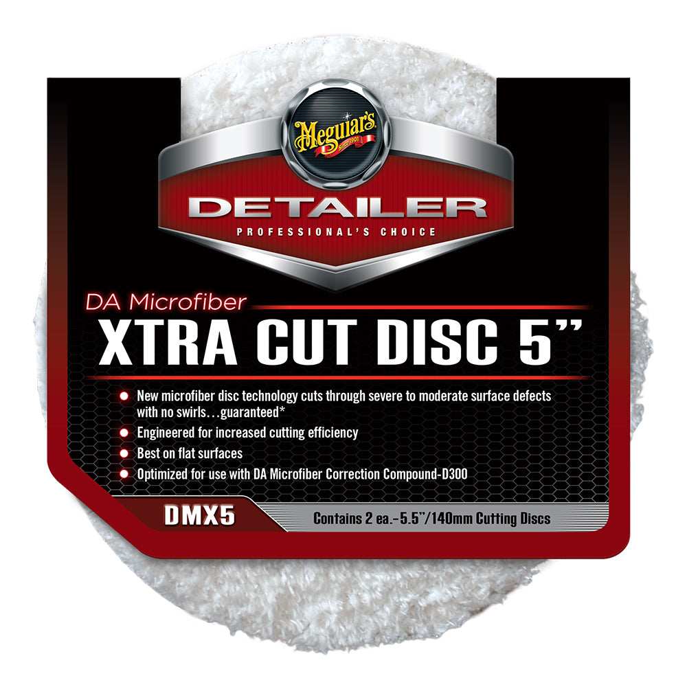 Meguiar's DA Microfiber Xtra Cut Disc - 5" - Skoutley Outdoors LLC