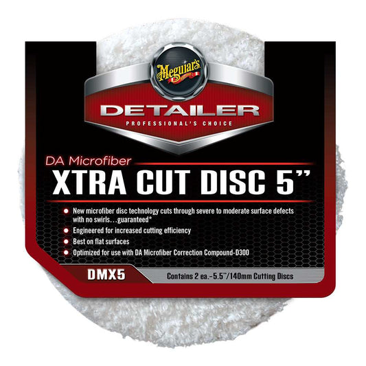 Meguiar's DA Microfiber Xtra Cut Disc - 5" - Skoutley Outdoors LLC