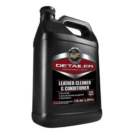 Meguiar's Detailer Leather Cleaner & Conditioner - 1-Gallon - Skoutley Outdoors LLC