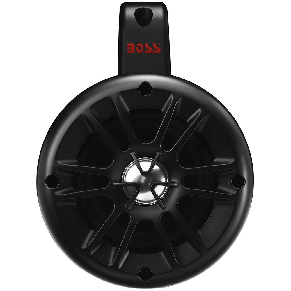 Boss Audio 4" BM40AMPBT Amplified Waketower Speakers - Matte Black - 500W - Skoutley Outdoors LLC