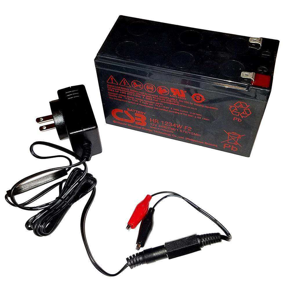 Humminbird 9Ah 12V AGM Battery Kit - Skoutley Outdoors LLC