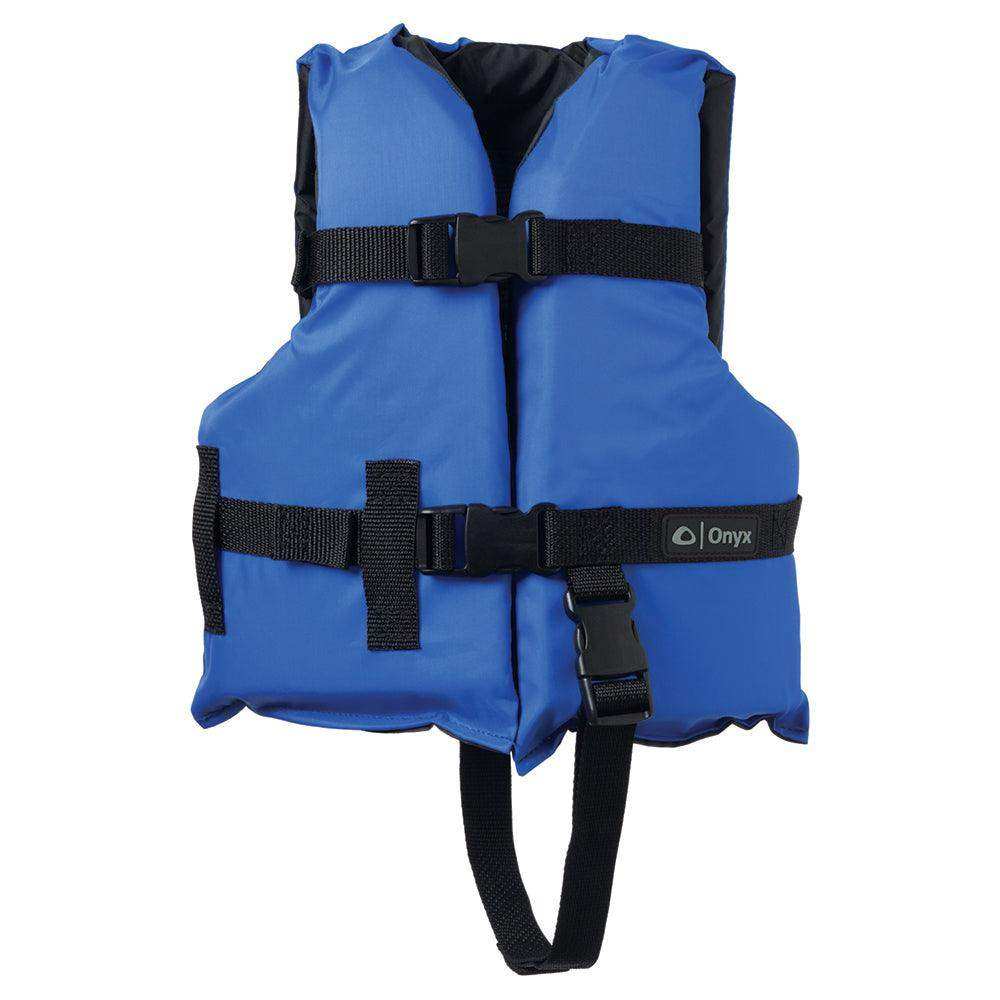 Onyx Nylon General Purpose Life Jacket - Child 30-50lbs - Blue - Skoutley Outdoors LLC