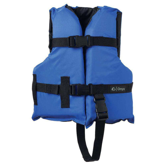 Onyx Nylon General Purpose Life Jacket - Child 30-50lbs - Blue - Skoutley Outdoors LLC