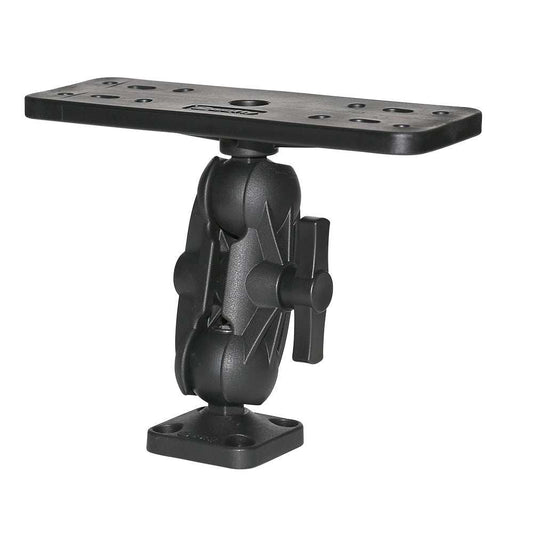 Scotty 163 1.5" Ball Mount w/Fishfinder & Universal Mounting Plate - Skoutley Outdoors LLC