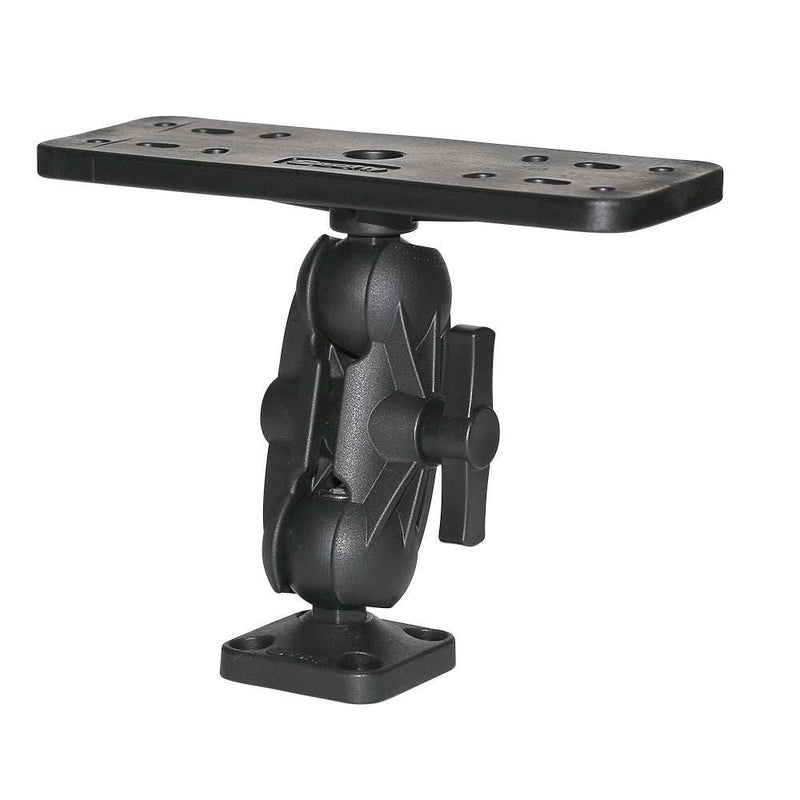 Load image into Gallery viewer, Scotty 163 1.5&quot; Ball Mount w/Fishfinder &amp; Universal Mounting Plate - Skoutley Outdoors LLC
