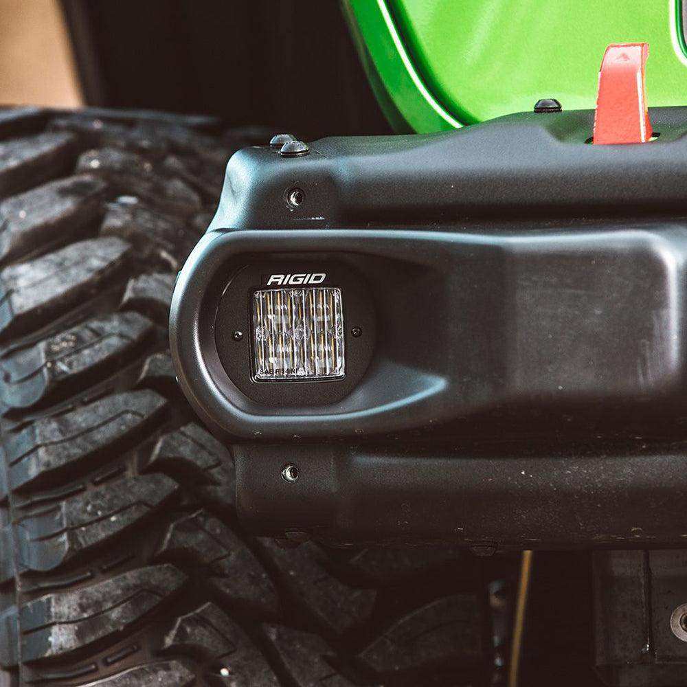 RIGID Industries 2018 Jeep Wrangler JL Fog Mount f/2 D-Series Lights - Skoutley Outdoors LLC