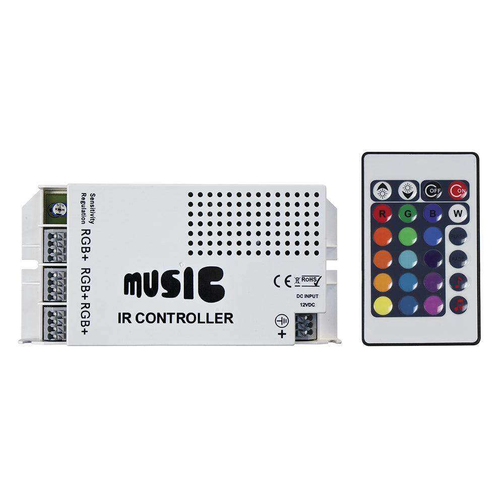 HEISE Sound Activated RGB Controller w/IR Remote - Skoutley Outdoors LLC