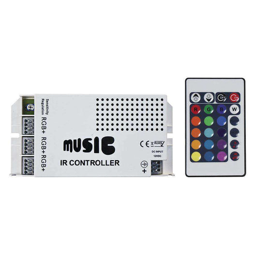HEISE Sound Activated RGB Controller w/IR Remote - Skoutley Outdoors LLC