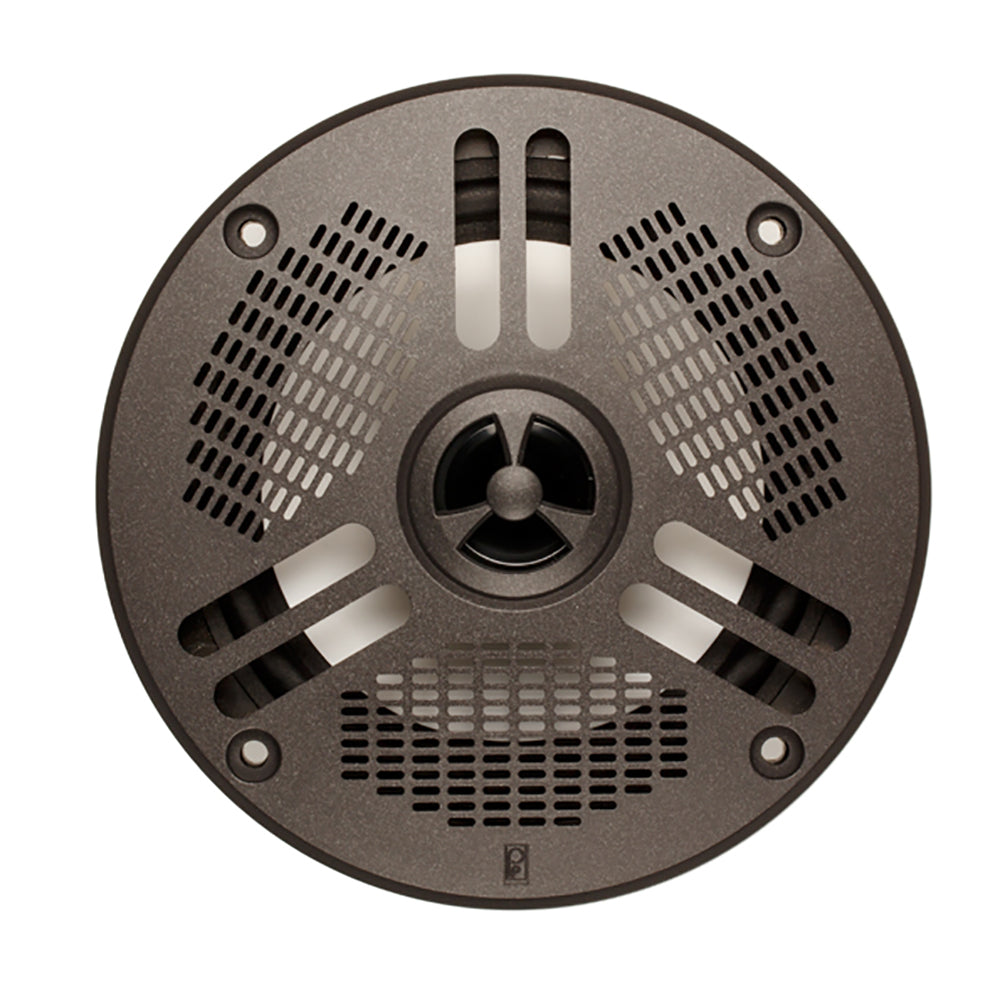 Poly-Planar MA-4052LG1 5" 60 Watt LED Self Draining Spa Speaker - Dark Grey - Skoutley Outdoors LLC