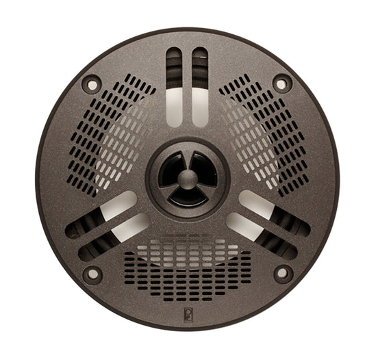 Poly-Planar MA-4052LG1 5" 60 Watt LED Self Draining Spa Speaker - Dark Grey - Skoutley Outdoors LLC