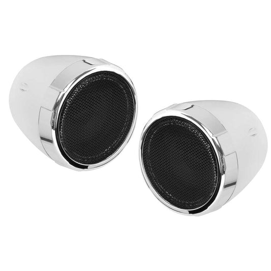 Boss Audio 3" MCBK425BA Motorcycle Speaker System - Chrome - 600W - Skoutley Outdoors LLC
