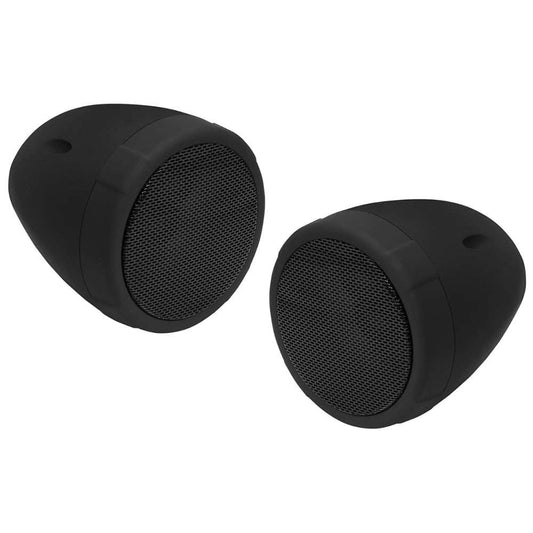 Boss Audio 3" MCBK425BA Motorcycle Speaker System - Black - 600W - Skoutley Outdoors LLC