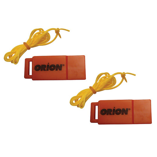 Orion Safety Whistle w/Lanyards - 2-Pack - Skoutley Outdoors LLC