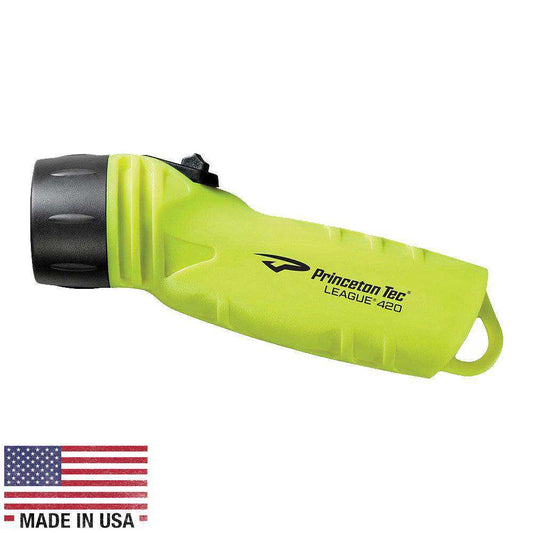 Princeton Tec League LED Flashlight - Neon Yellow - Skoutley Outdoors LLC