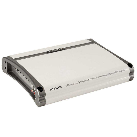 Fusion MS-AM402 2 Channel Marine Amplifier - 400W - Skoutley Outdoors LLC