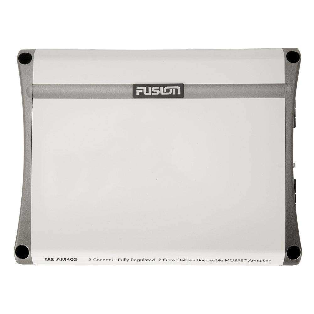 Fusion MS-AM402 2 Channel Marine Amplifier - 400W - Skoutley Outdoors LLC