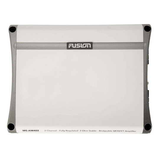 Fusion MS-AM402 2 Channel Marine Amplifier - 400W - Skoutley Outdoors LLC