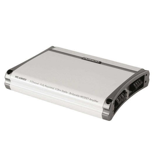 Fusion MS-AM402 2 Channel Marine Amplifier - 400W - Skoutley Outdoors LLC