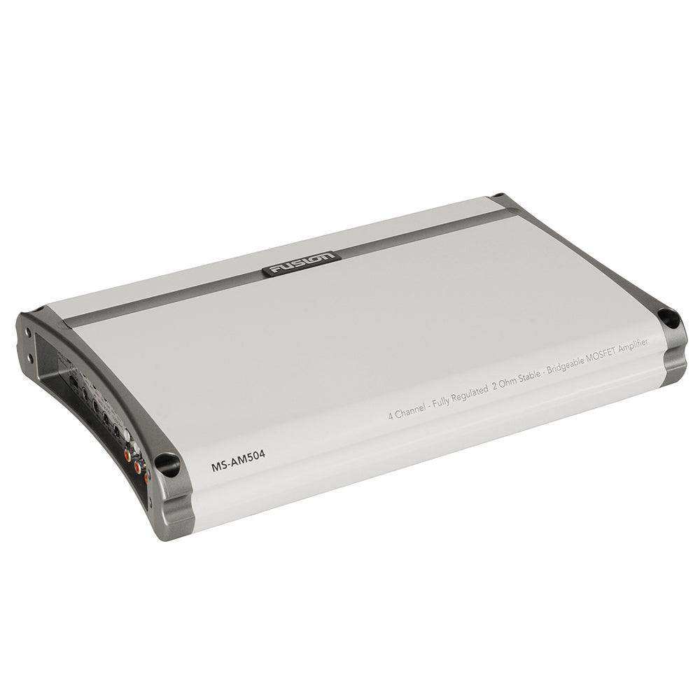 Fusion MS-AM504 4-Channel Marine Amplifier - 500W - Skoutley Outdoors LLC