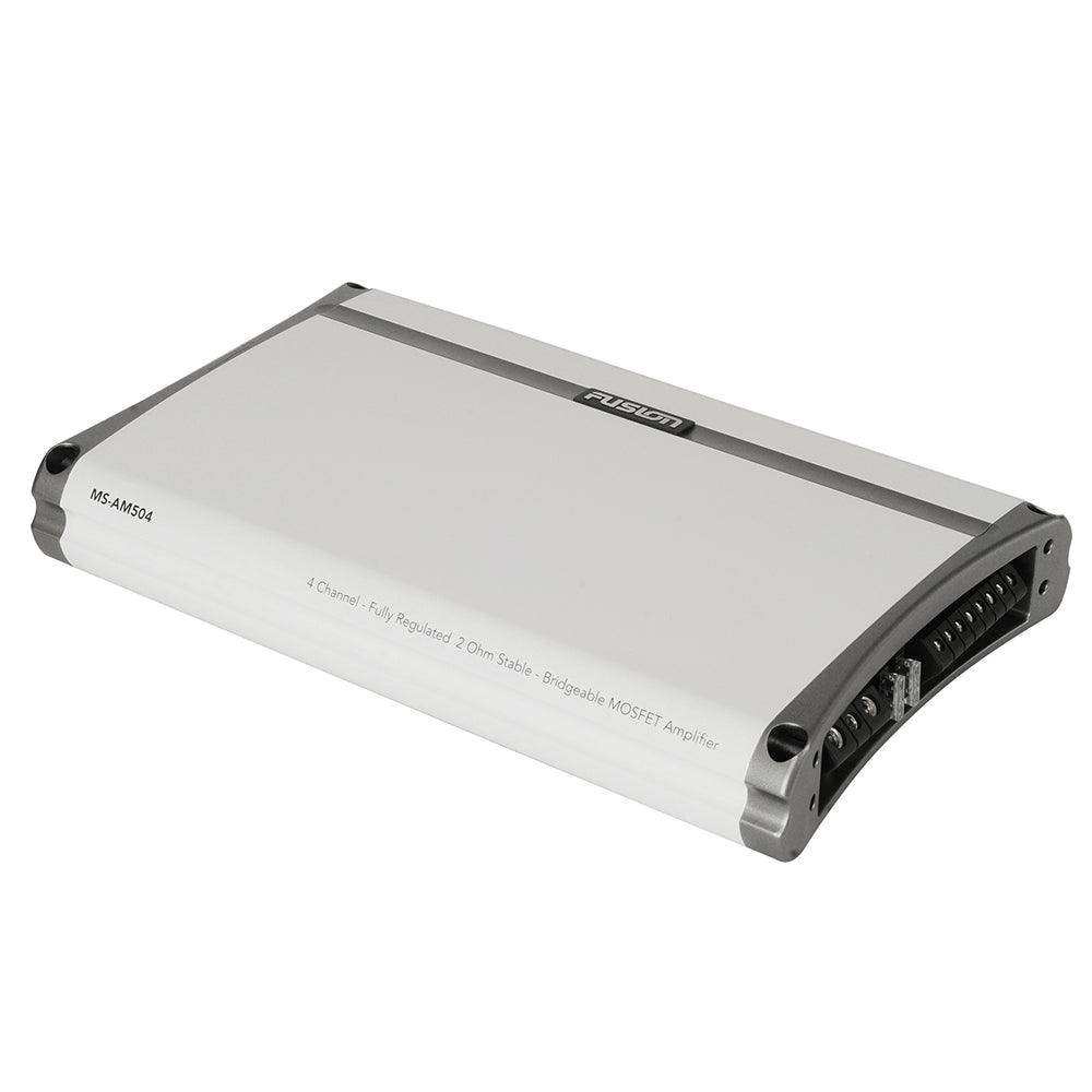 Fusion MS-AM504 4-Channel Marine Amplifier - 500W - Skoutley Outdoors LLC