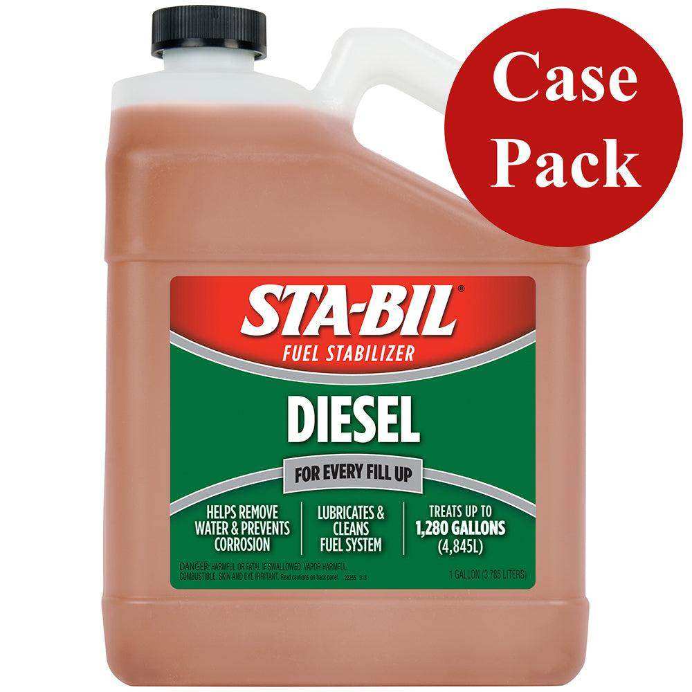 STA-BIL Diesel Formula Fuel Stabilizer & Performance Improver - 1 Gallon *Case of 4* - Skoutley Outdoors LLC
