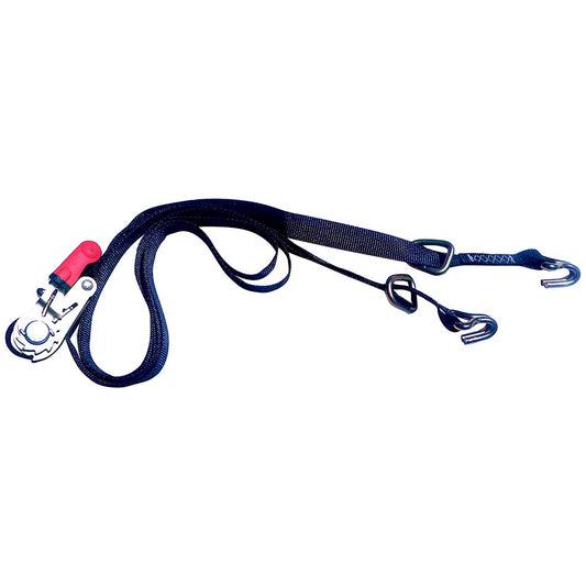 Rod Saver PWC Rubber Ratchet Gunwale Tie-Down - 1" x 10' - Skoutley Outdoors LLC