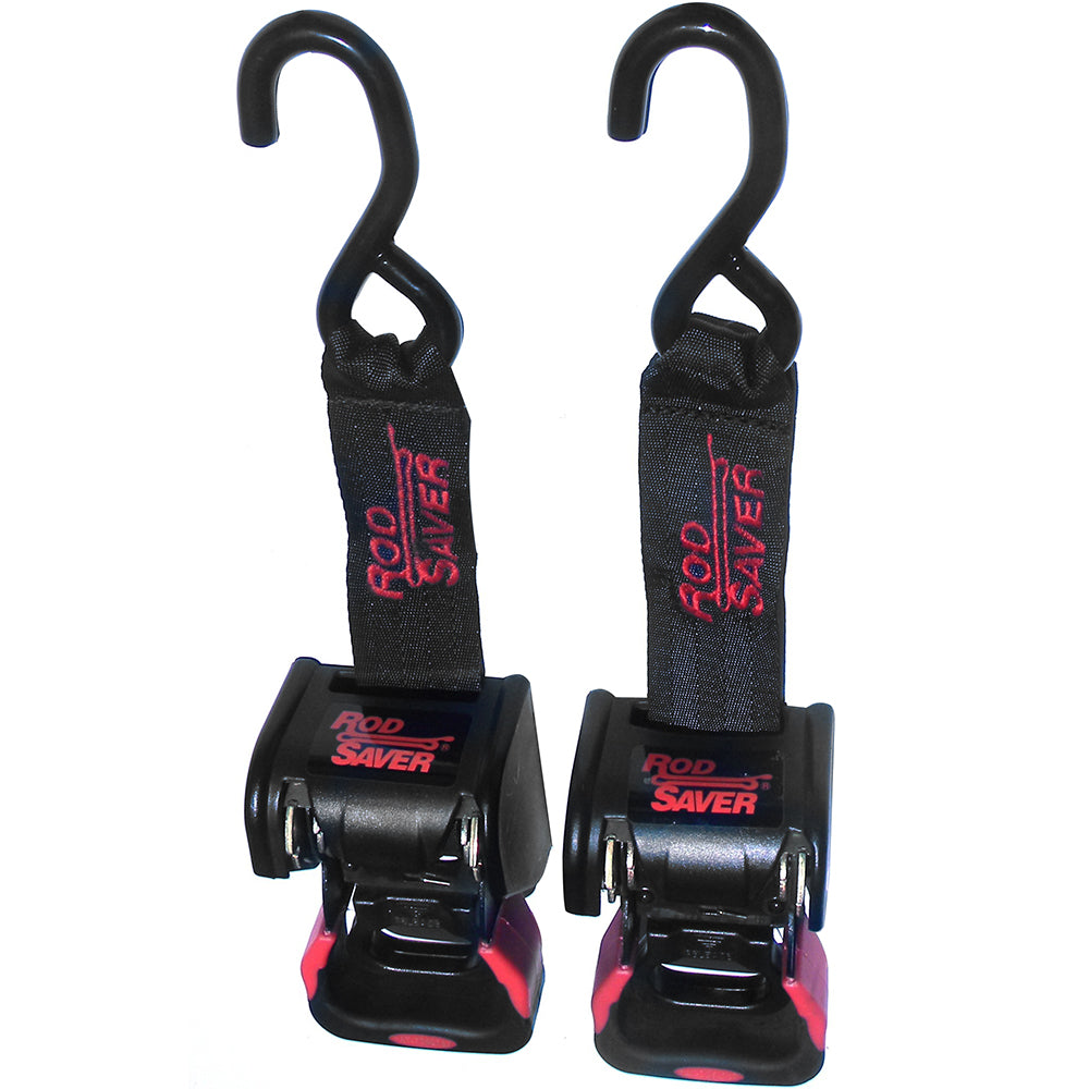 Rod Saver Retractable Transom Tie-Down - 40" - Pair - Skoutley Outdoors LLC