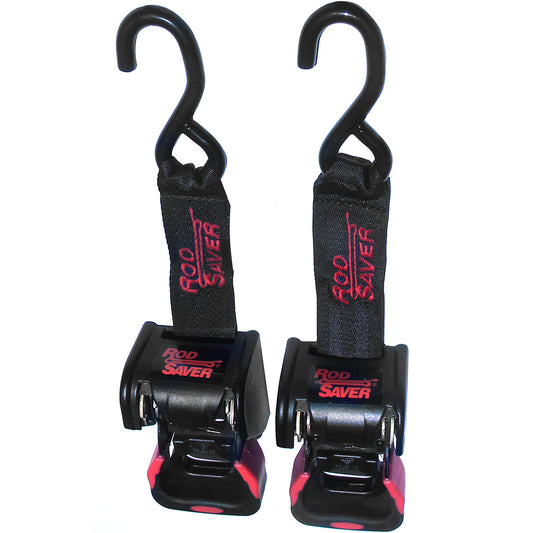 Rod Saver Retractable Transom Tie-Down - 40" - Pair - Skoutley Outdoors LLC