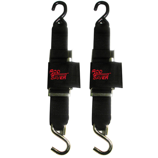 Rod Saver Deluxe Trailer Tie-Down - 2" x 6' - Pair - Skoutley Outdoors LLC