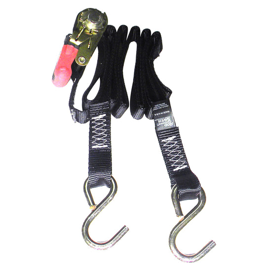Rod Saver Ratchet Gunwale Tie-Down - 1" x 13' - Skoutley Outdoors LLC