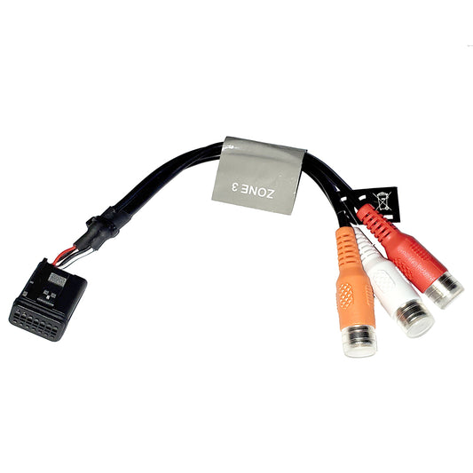 FUSION Wire Harness Zone 3 f/MS-RA670 Stereo (E Port-RCA) - Skoutley Outdoors LLC