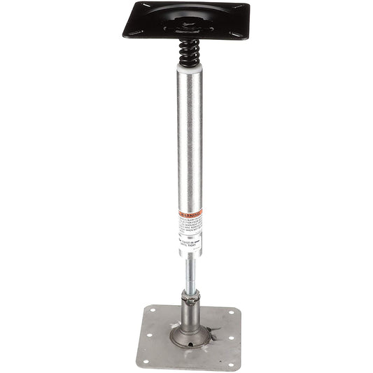 Attwood SWIVL-EZE Lock'N-Pin 3/4" Pedestal Kit 13" Post 7" x 7" Stainless Steel Base Plate Threaded - Skoutley Outdoors LLC