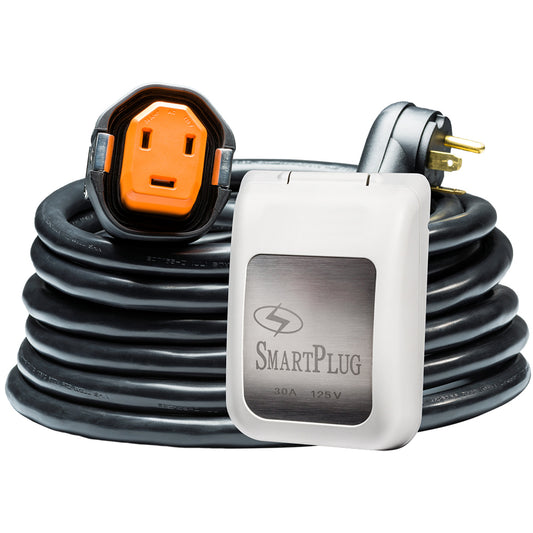 SmartPlug RV Kit 30 AMP Dual Configuration Cordset & White Inlet Combo - 30' - Skoutley Outdoors LLC