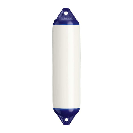 Polyform F-1 Twin Eye Fender 6" x 24" - White - Skoutley Outdoors LLC