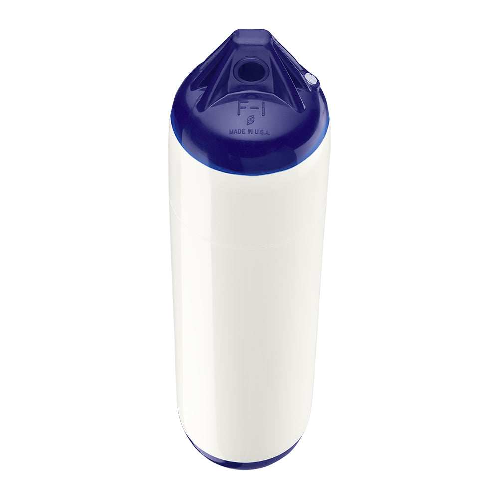 Polyform F-1 Twin Eye Fender 6" x 24" - White - Skoutley Outdoors LLC