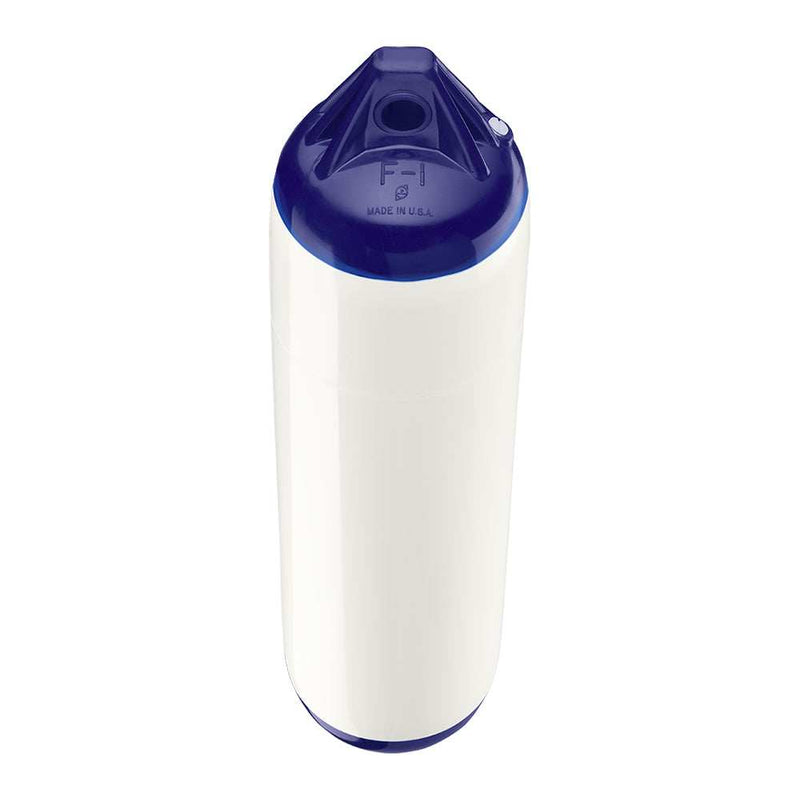 Load image into Gallery viewer, Polyform F-1 Twin Eye Fender 6&quot; x 24&quot; - White - Skoutley Outdoors LLC
