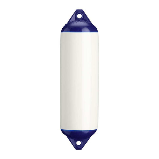 Polyform F-3 Twin Eye Fender 8.2" x 30" - White - Skoutley Outdoors LLC