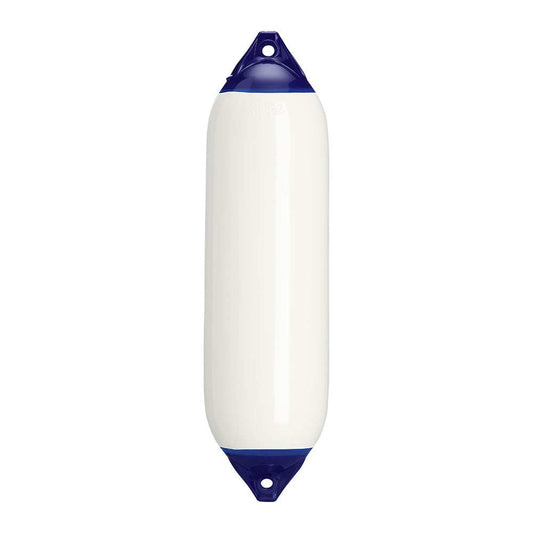 Polyform F-6 Twin Eye Fender 11" x 42" - White - Skoutley Outdoors LLC