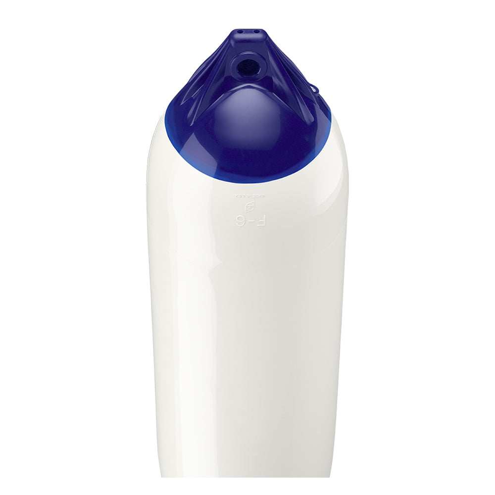 Polyform F-6 Twin Eye Fender 11" x 42" - White - Skoutley Outdoors LLC