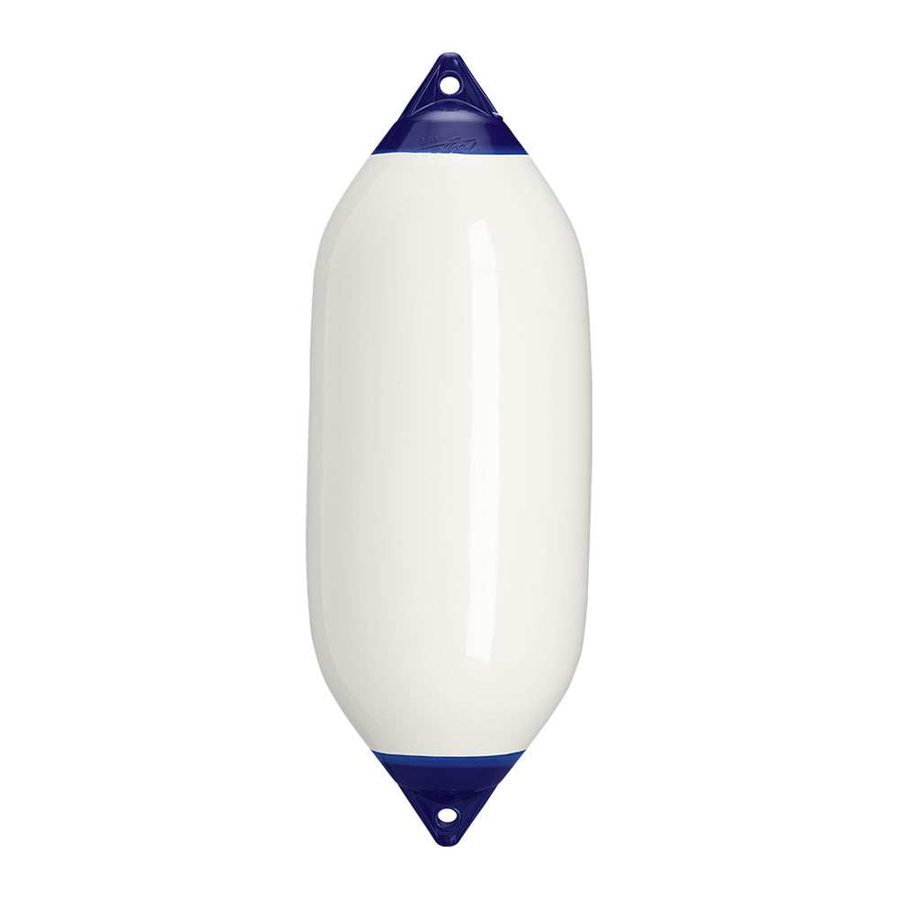 Polyform F-7 Twin Eye Fender 15" x 41" - White - Skoutley Outdoors LLC