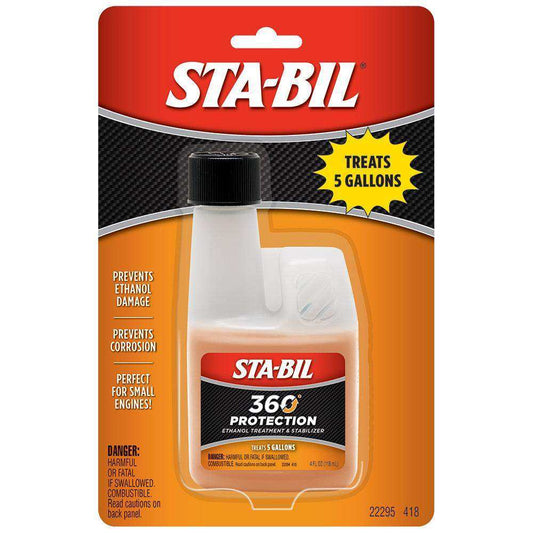 STA-BIL 360 Protection Ethanol Treatment - Small Engine - 4oz - Skoutley Outdoors LLC